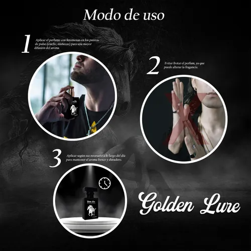 GOLDEN LURE - PERFUME CON FEROMONAS