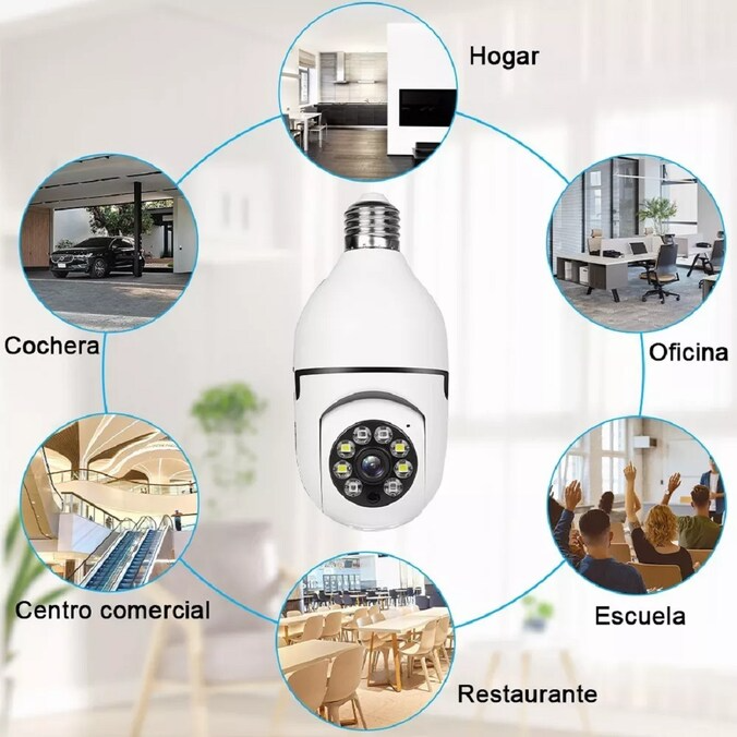 FOCO CÁMARA INTELIGENTE 360°